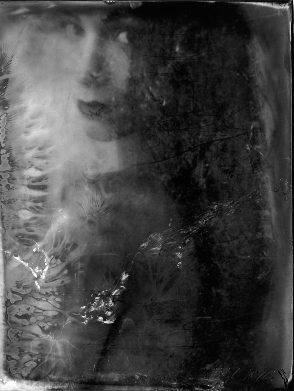 renata vogl scanned original ferrotype, i see you, original size 13x10 cm