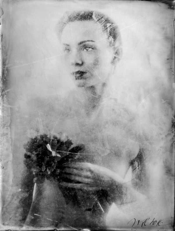 renata vogl scanned original ferrotype, finesse, original size 13x10 cm