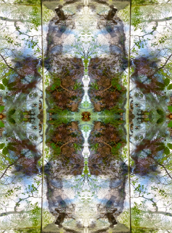 renata hazákova GAIA - fractal temple NO4